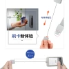 Easy-pull buckle lanyard, 2.0CM wide telescopic buckle, card sleeve, name tag sleeve, hanging rope, work plate, certificate card, processed easy-pull details Picture